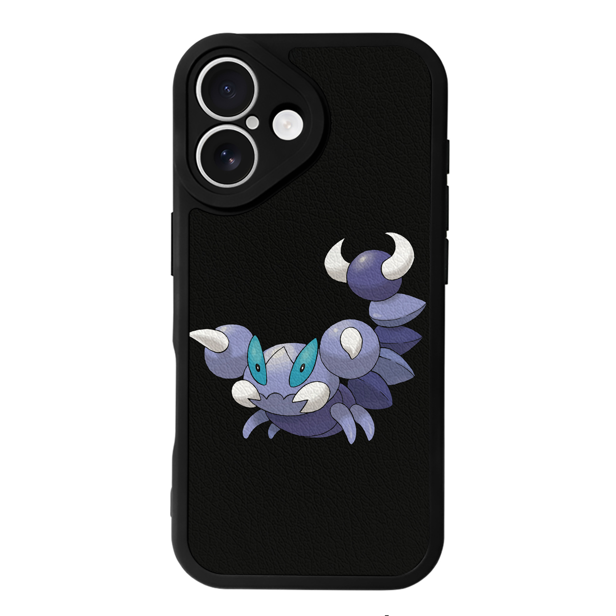 （画像用） ポケットモンスター Pokémon 【iPhone 16シリーズ対応】シリコンスマホケース（レザー調） 材質：シリコン